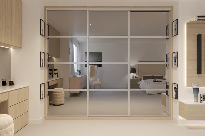 Bespoke Sliding Wardrobes in London, UK - Glasgow Collection